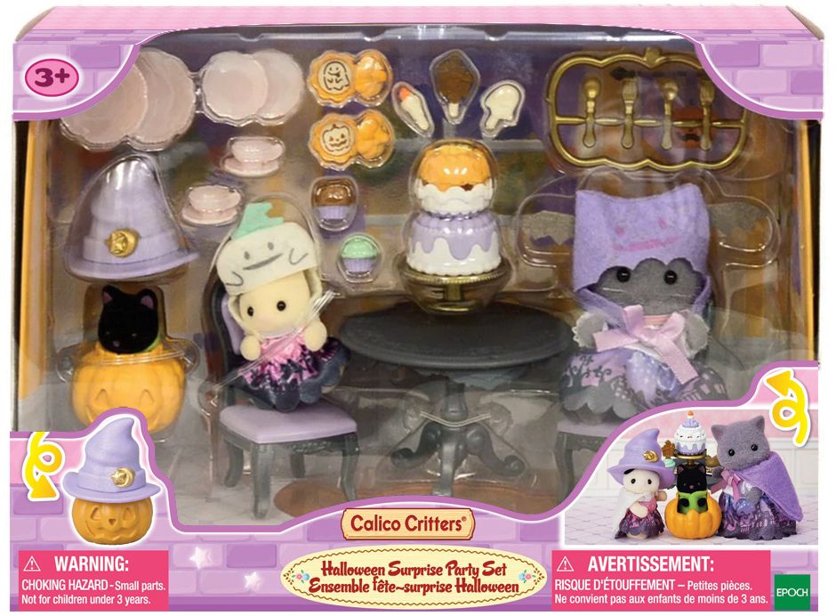 Calico Critters Halloween Surprise Party Set (Retiring Soon)