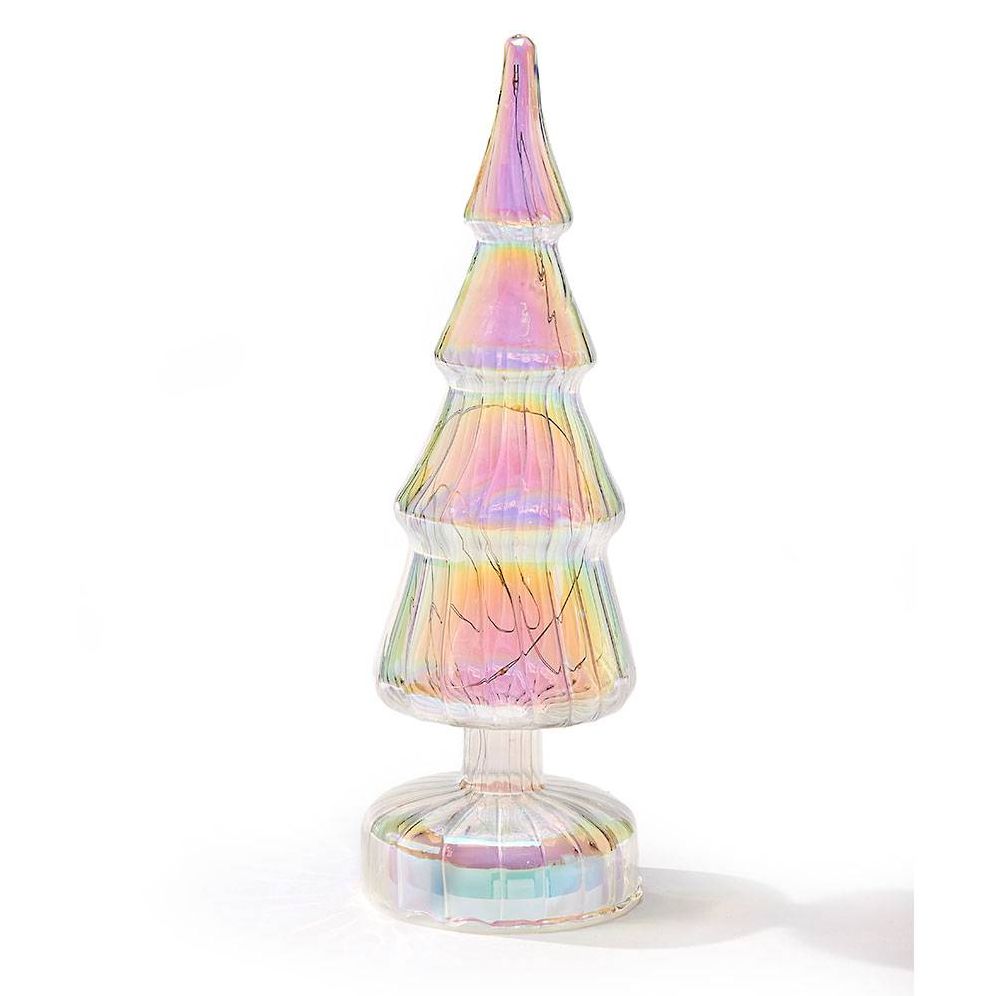 Glass LED Christmas Tree