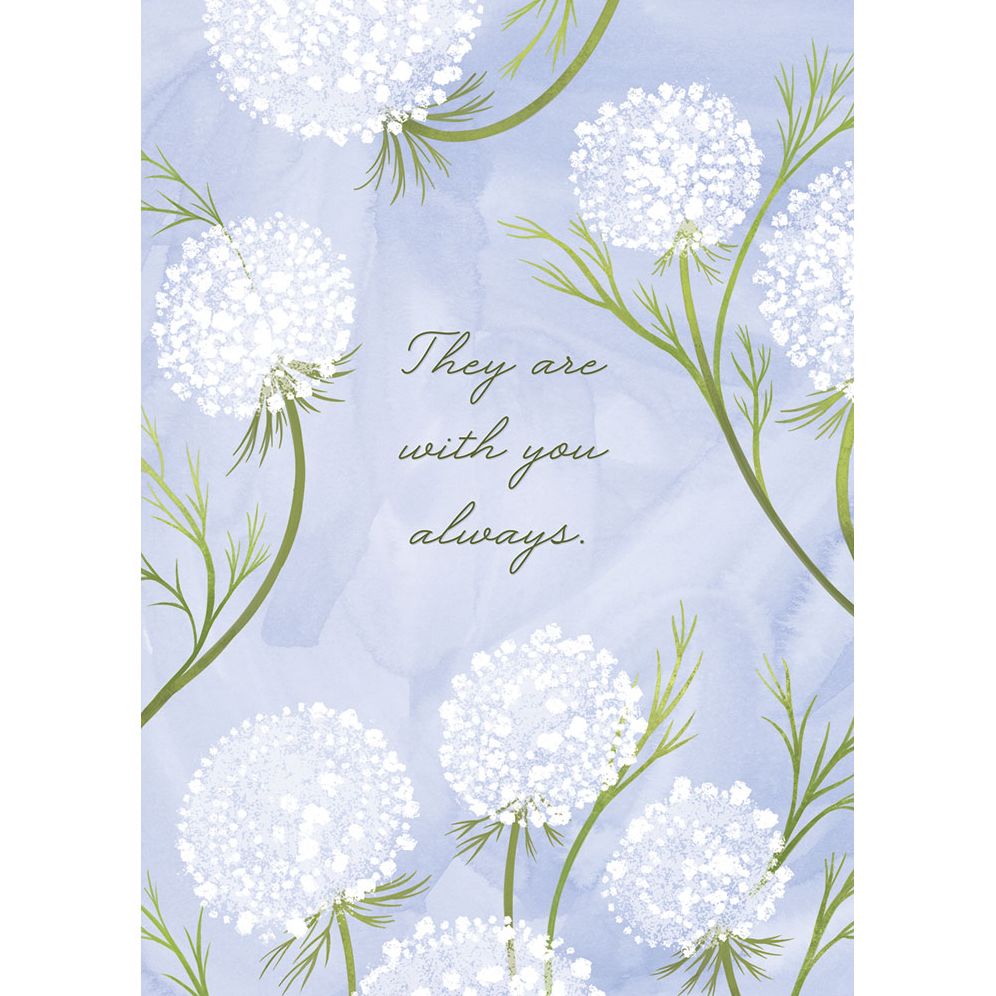 With You Always Sympathy Card
