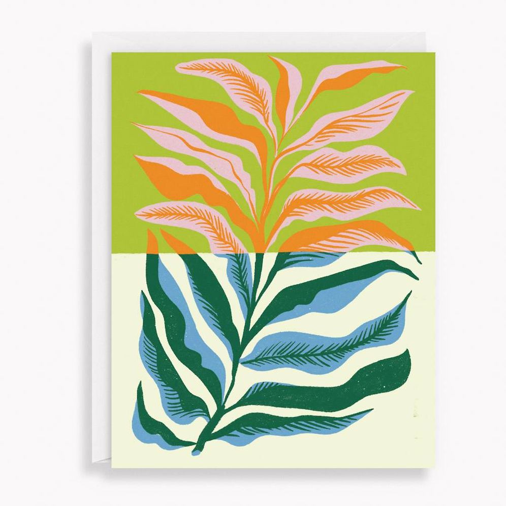 Split Floral Stationery Set