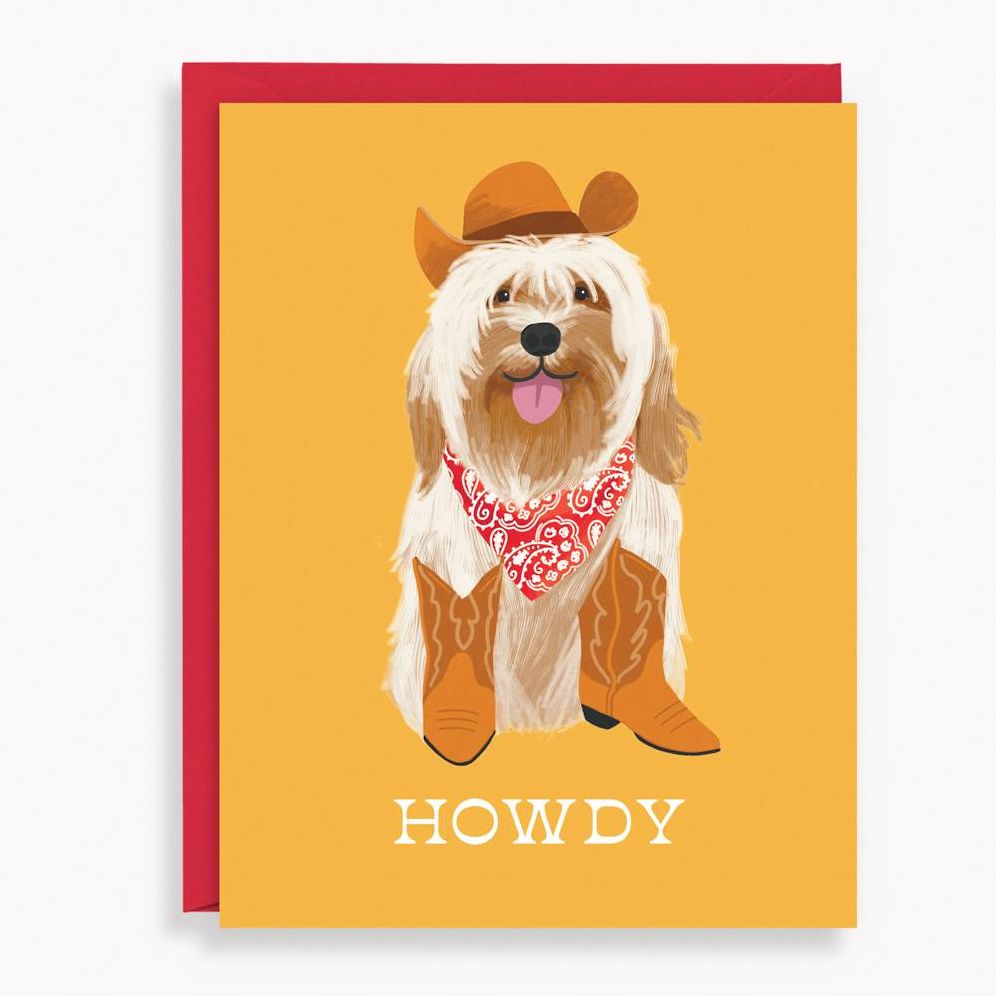 Howdy Dog Stationery Set