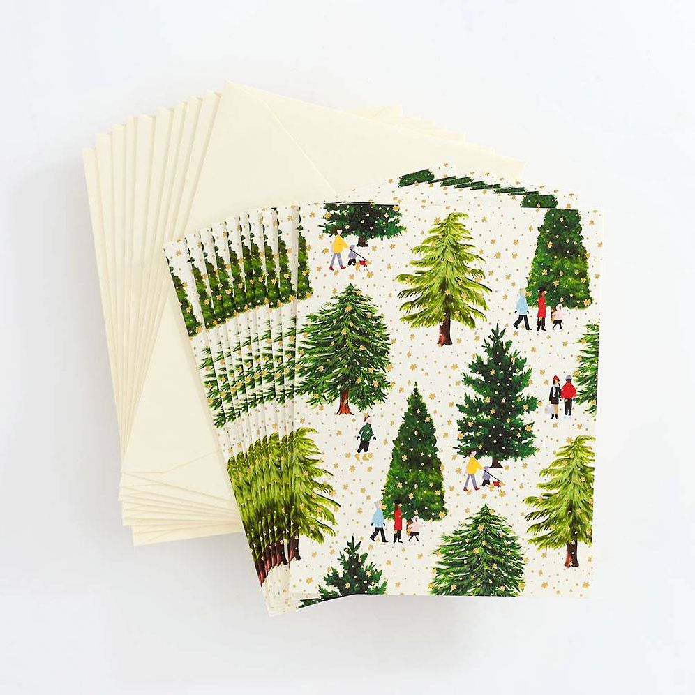 Christmas Tree Farm Stationery Set