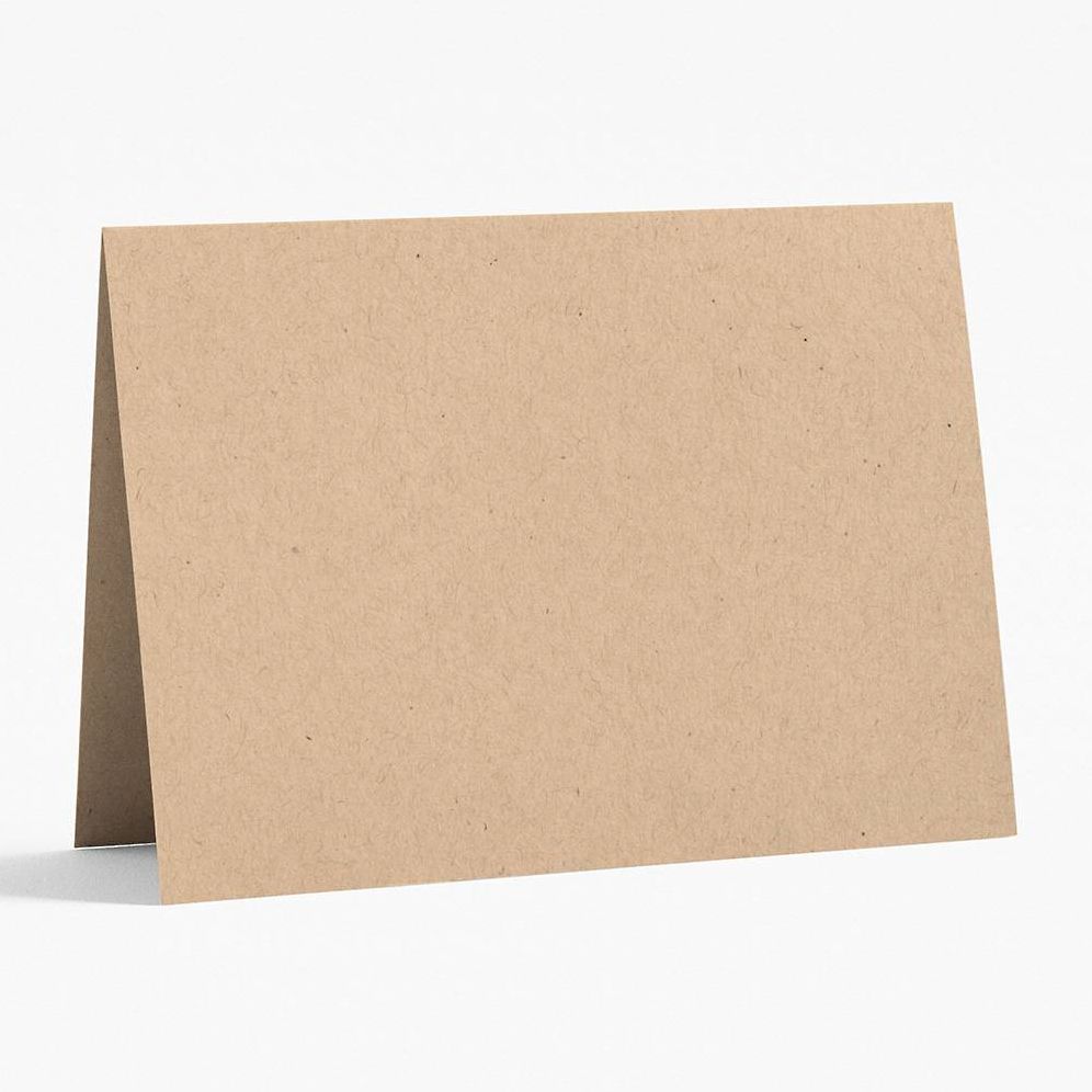 Paper Bag A6 Folded Cards