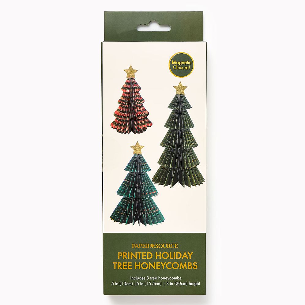 Holiday Honeycomb Set of 3