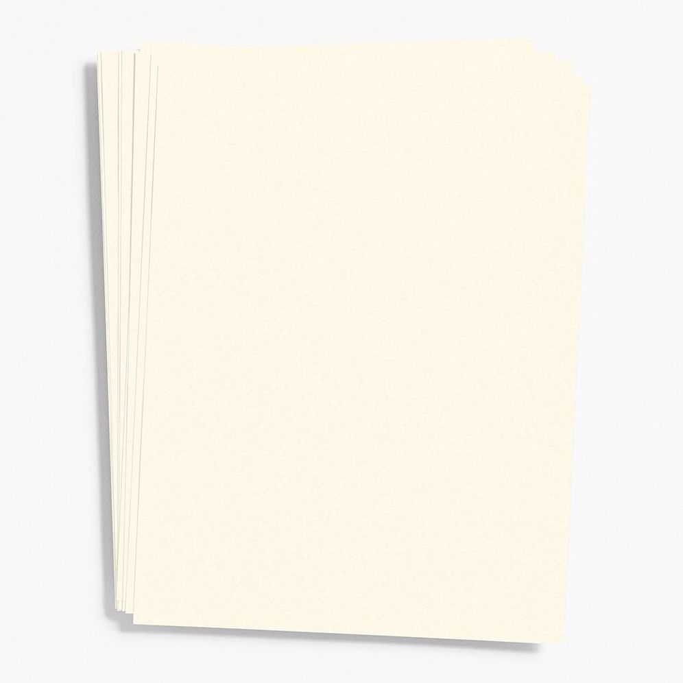 Luxe White Heavy Card Stock 27" x 19"