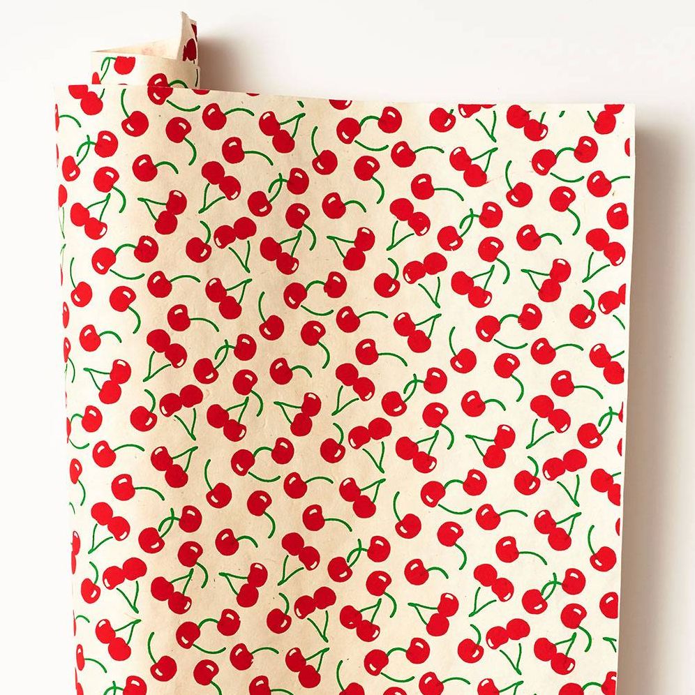 Cherries On Cream Handmade Paper