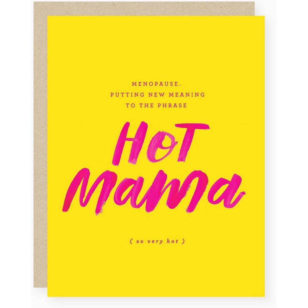 Hot Mama Menopause Greeting Card