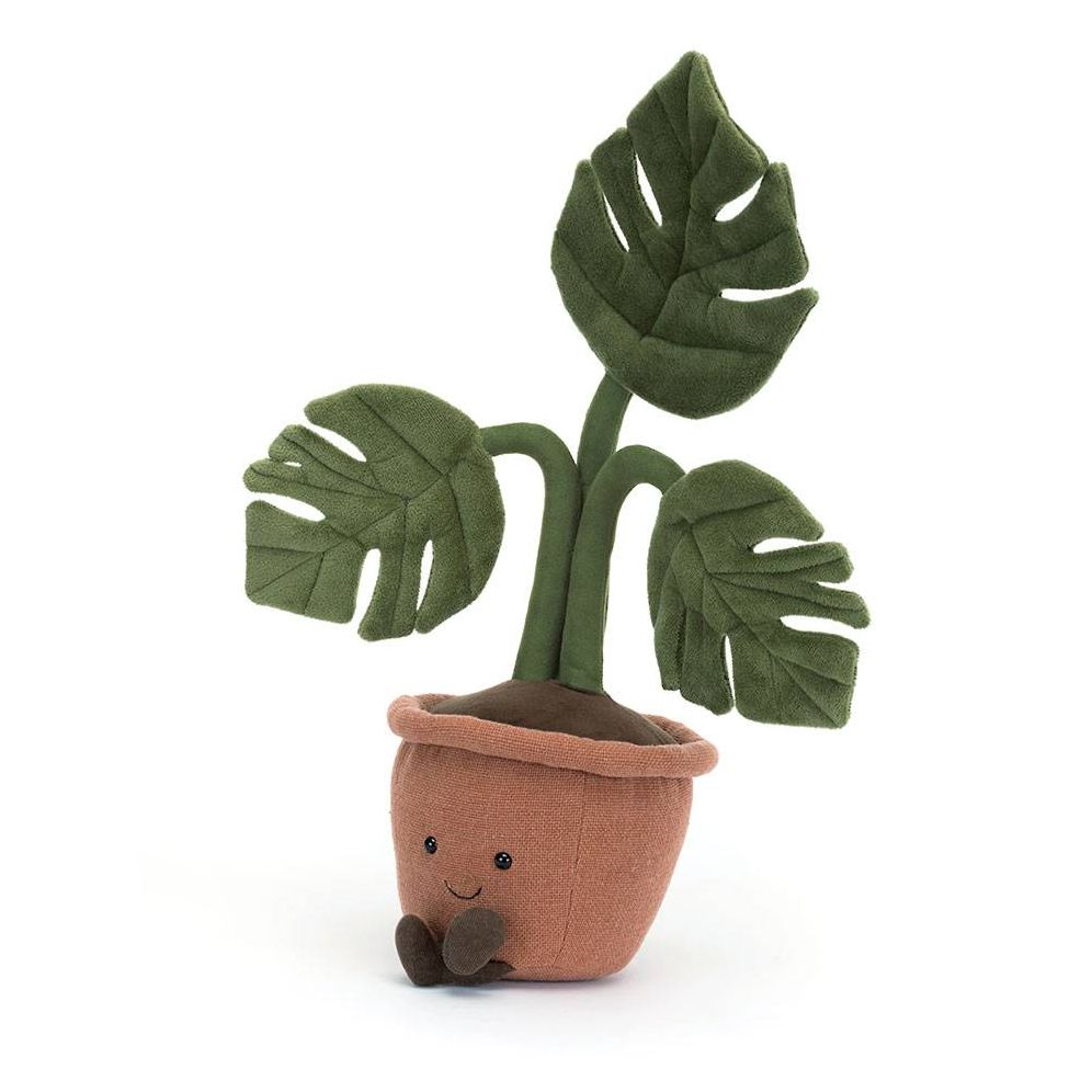 Amuseable Monstera Plant Plush - In Store Exclusive