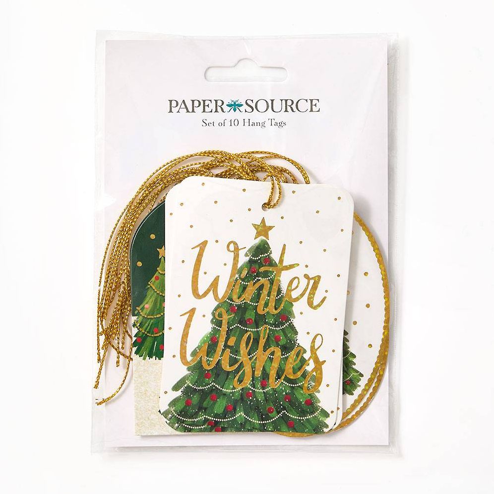 Garland Tree Gift Tags S/10