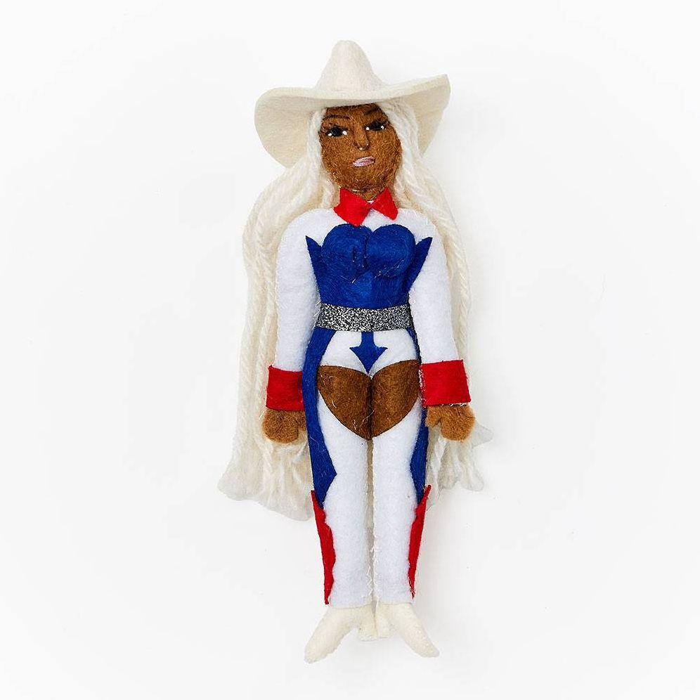 Texas Cowgirl Ornament