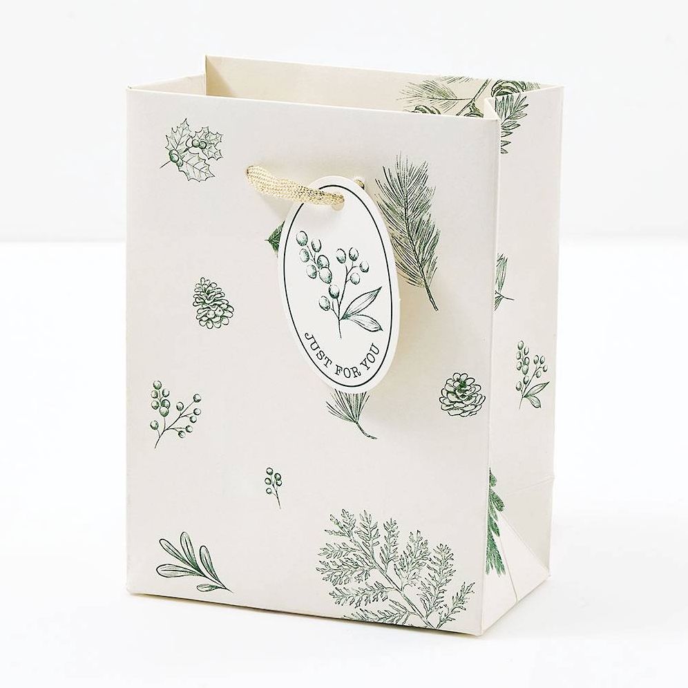 Small Delicate Greenery Gift Bag