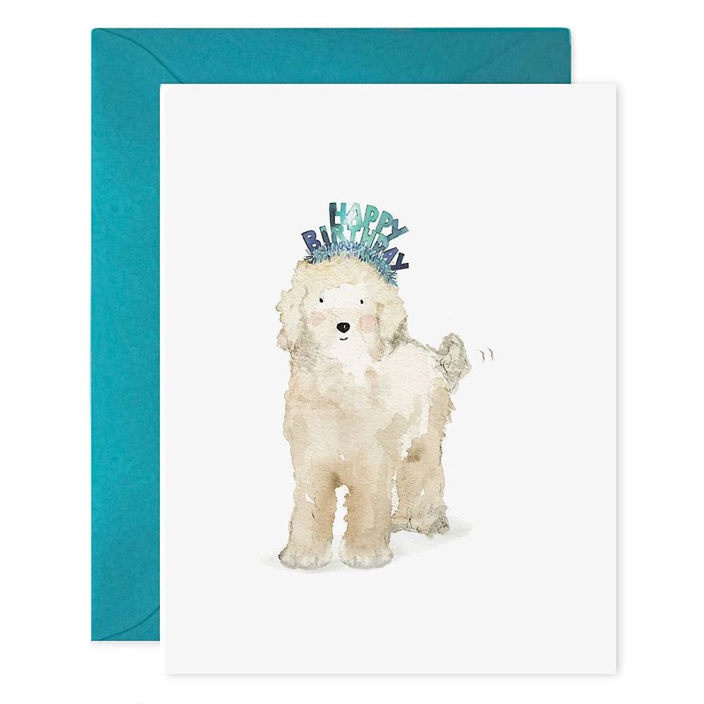 Doodle Dog Birthday Card
