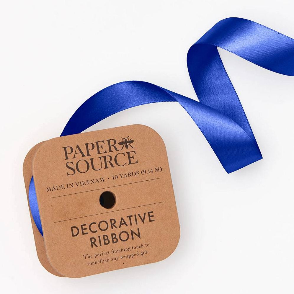 Satin Cobalt Ribbon 1" 10YD