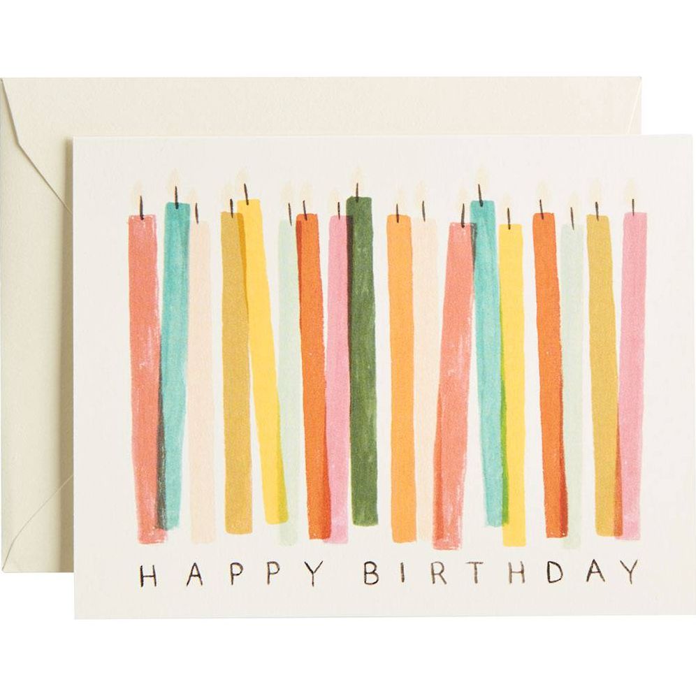Birthday Candles Birthday Card