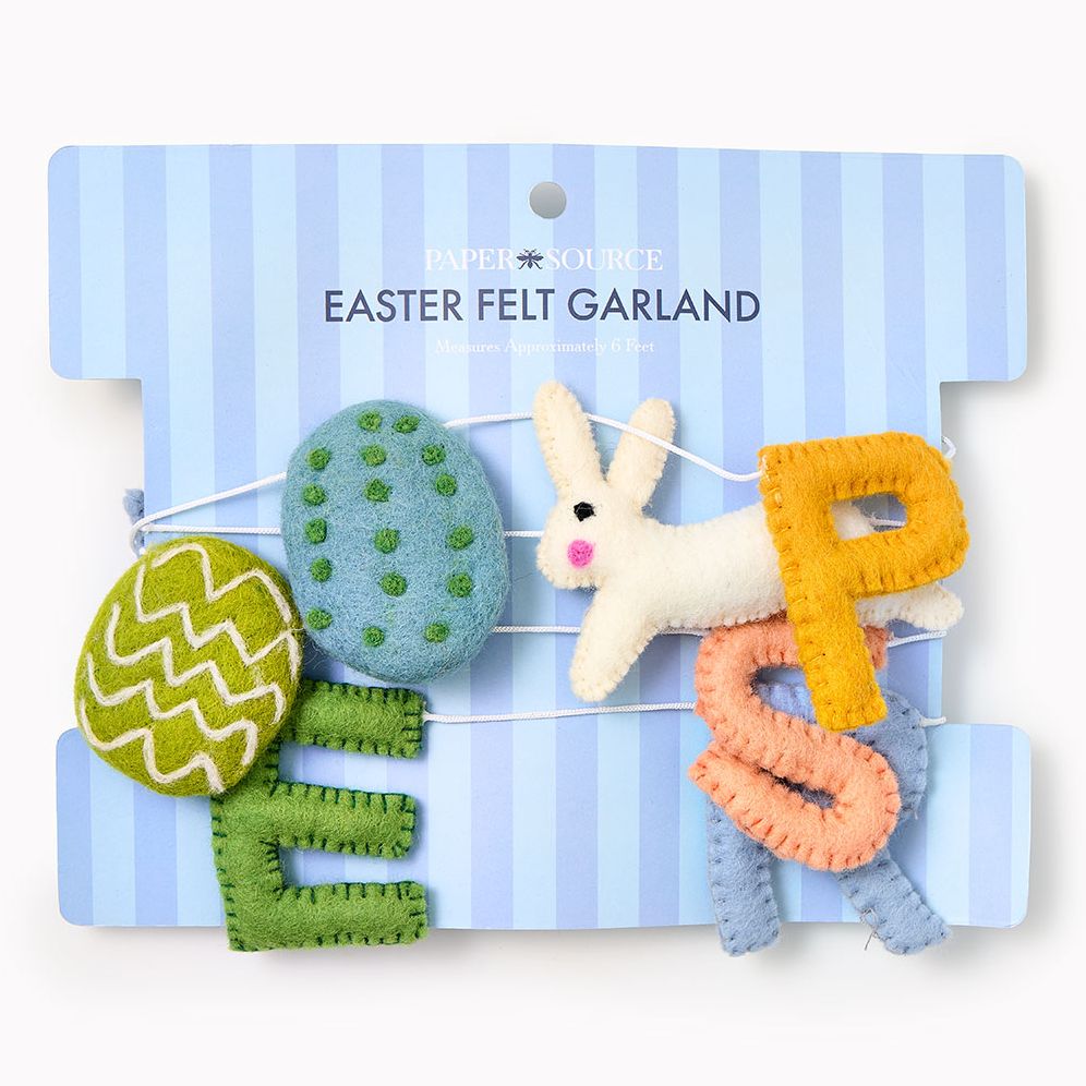 Easter Bunny Felt Garland