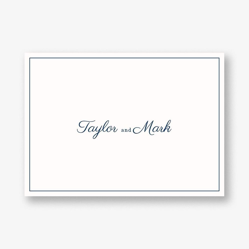 Delicate Border Stationery