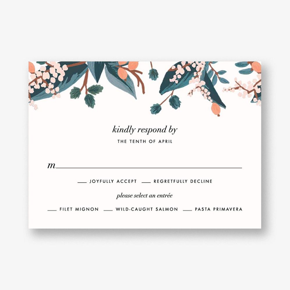 Mandarin Grove Response Card