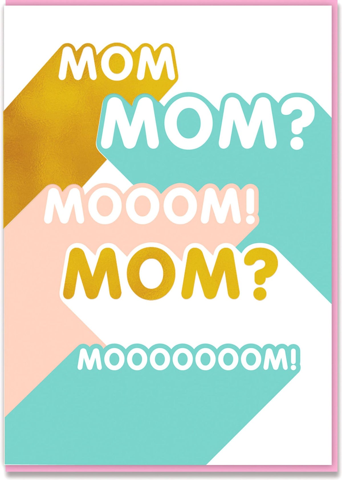 Mother's Day Greeting Card Calling Mom