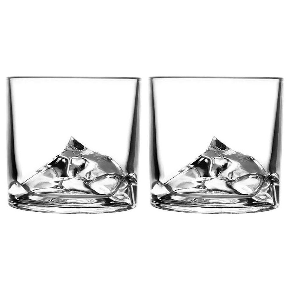 Everest Whiskey Glasses Set of 2