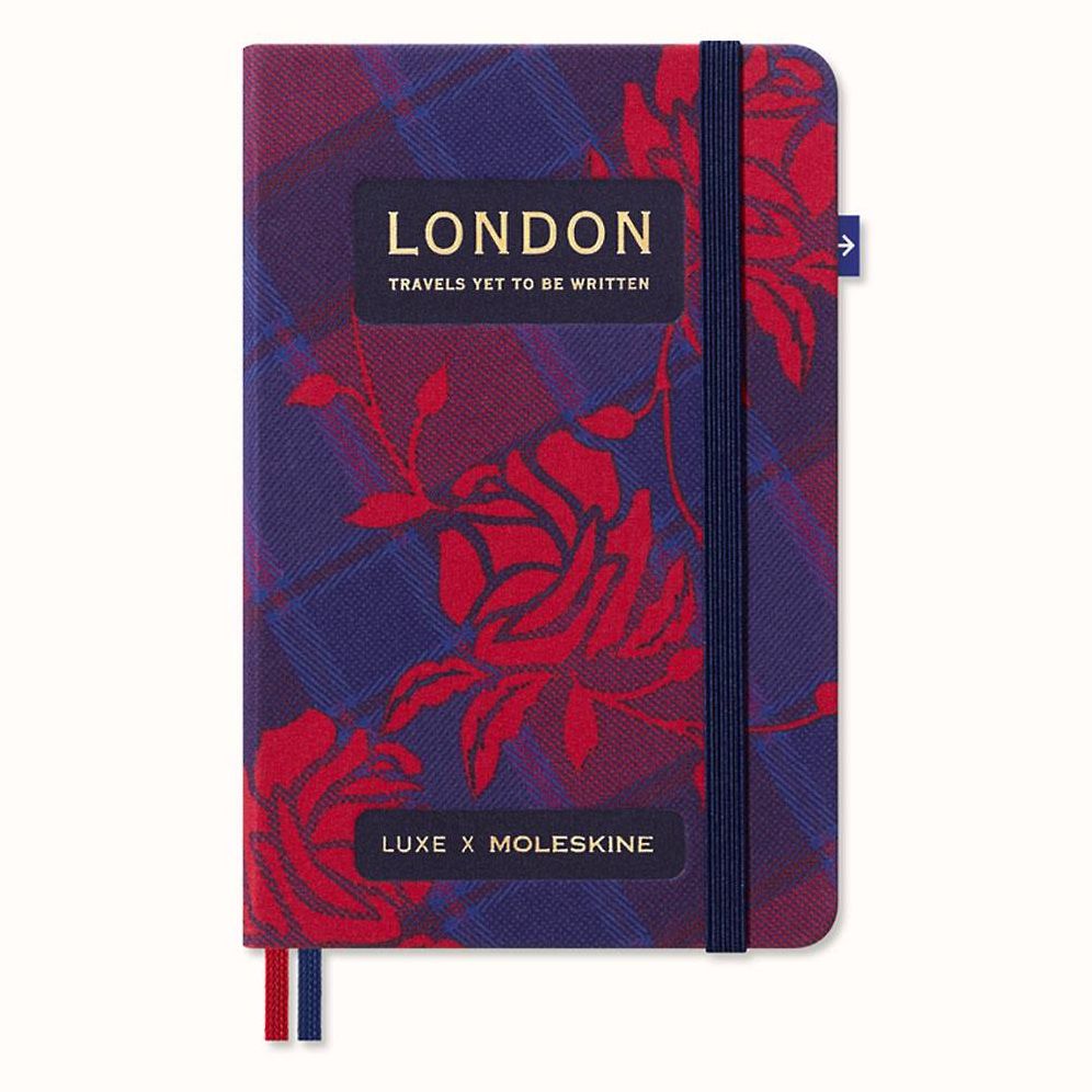 LUXE x Moleskine - London City Travel Guide Pocket Notebook
