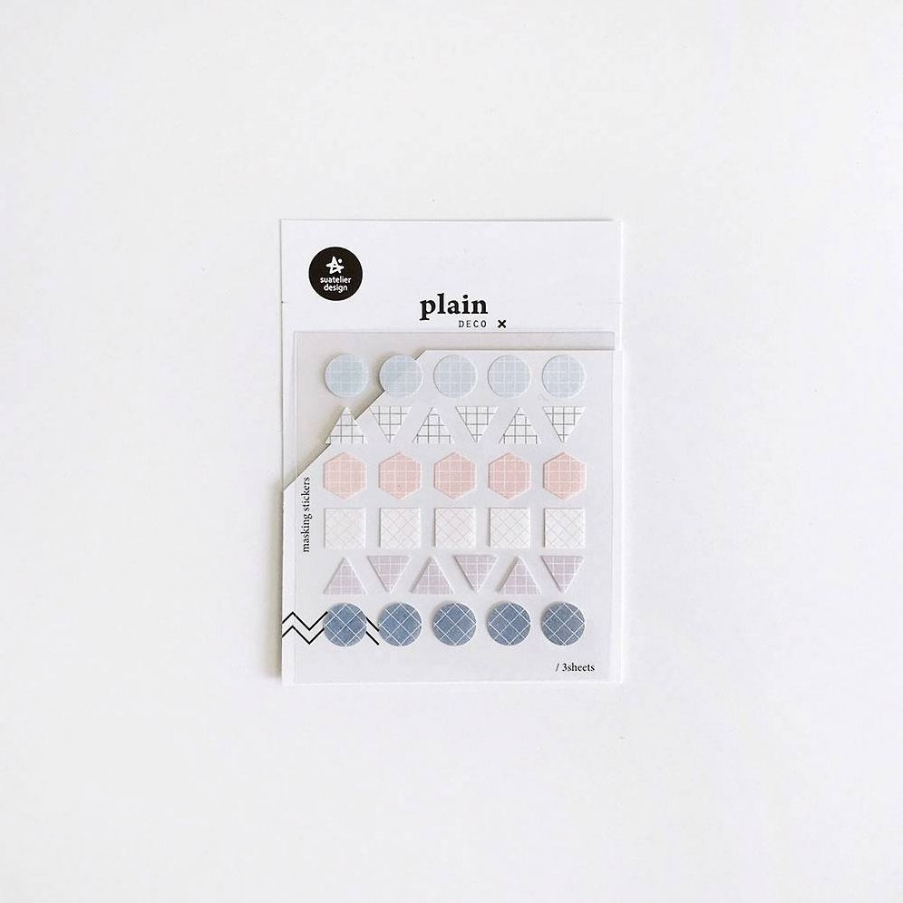 Suatelier Design Light Dots & Triangles Stickers