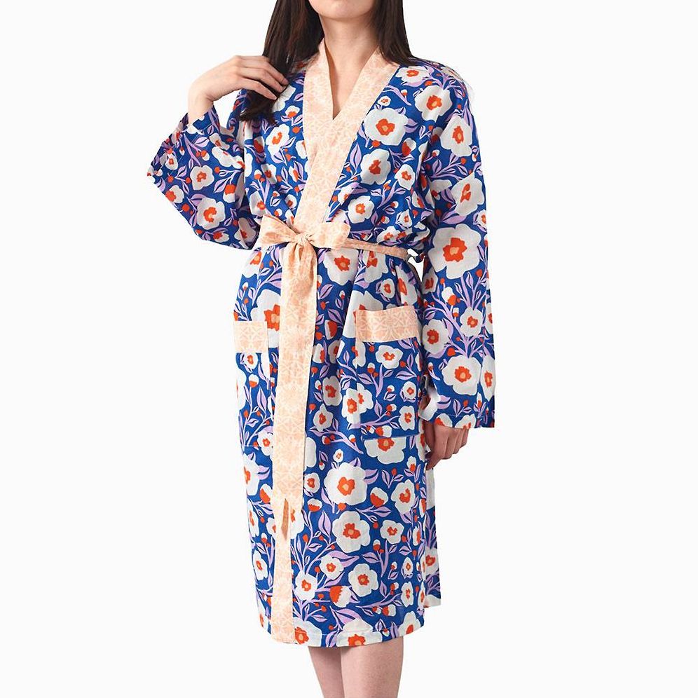 Bold Floral Robe