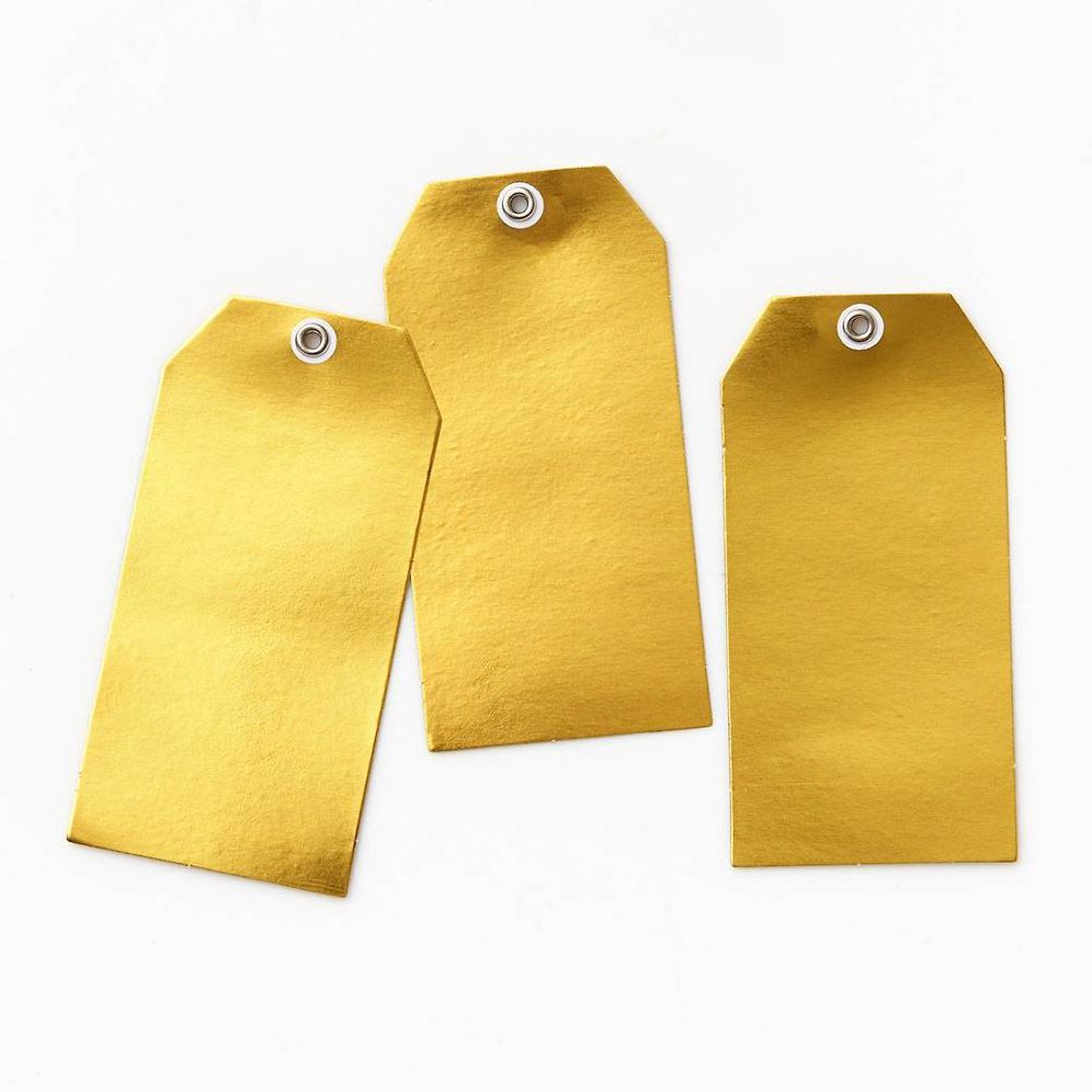 Gold Gift Tags