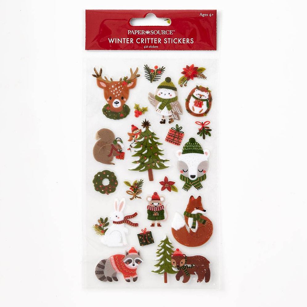 Winter Critters Stickers
