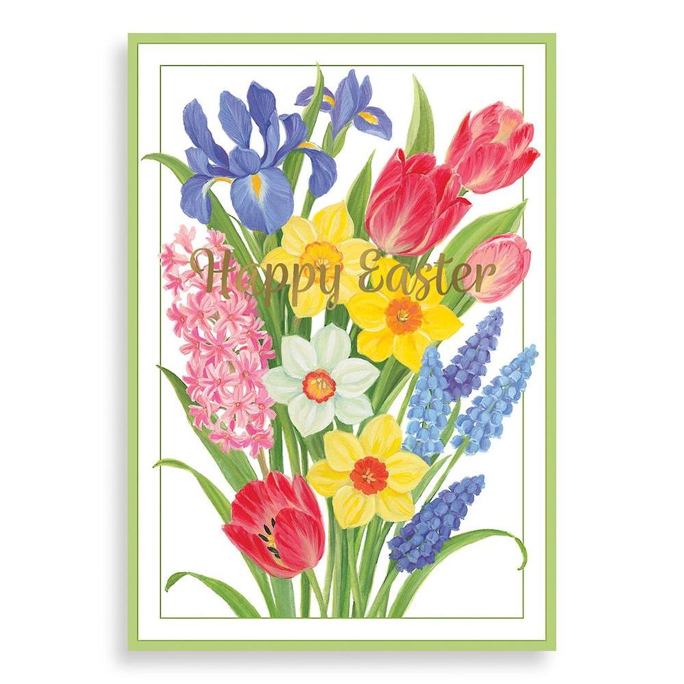 Bouquet Easter Card