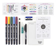 Tombow Watercolor Set Complete Kit with Dual Brush Pens, Water Brush, and Accessories