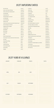 2027 Wall Calendar - Dybdhal Co. Fruits