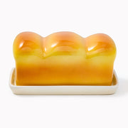 Bread Loaf Shaped Ceramic Butter Dish
