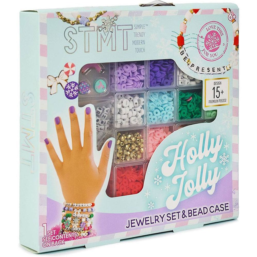 STMT Holly Jolly Holiday Bead Case