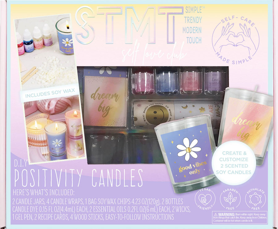 STMT DIY Positivity Candle s