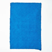 Blue Swirl Handmade Paper