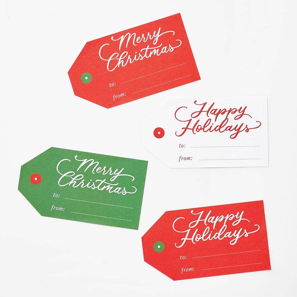 Christmas & Holiday Gift Labels