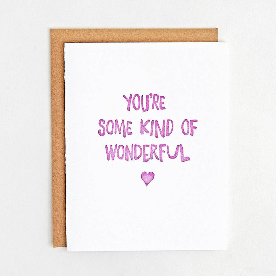 Some Kind of Wonderful Love Card