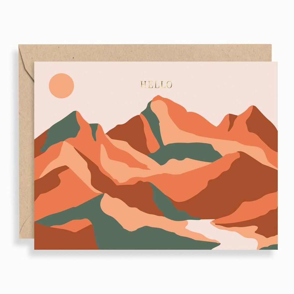 Mountains Stationery Sest