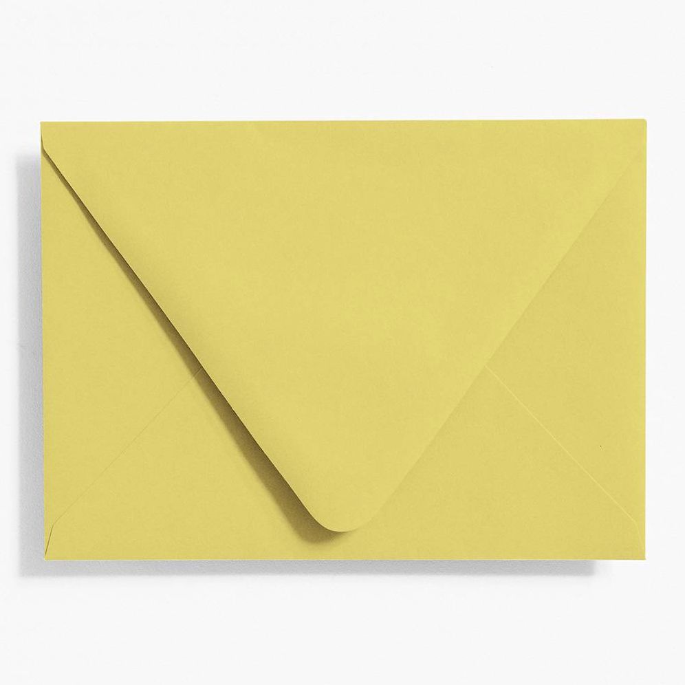 A6 Chartreuse Envelopes