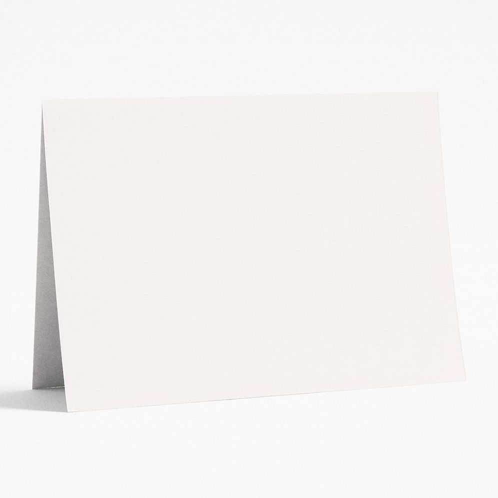 Superfine White A7 Folded Cards