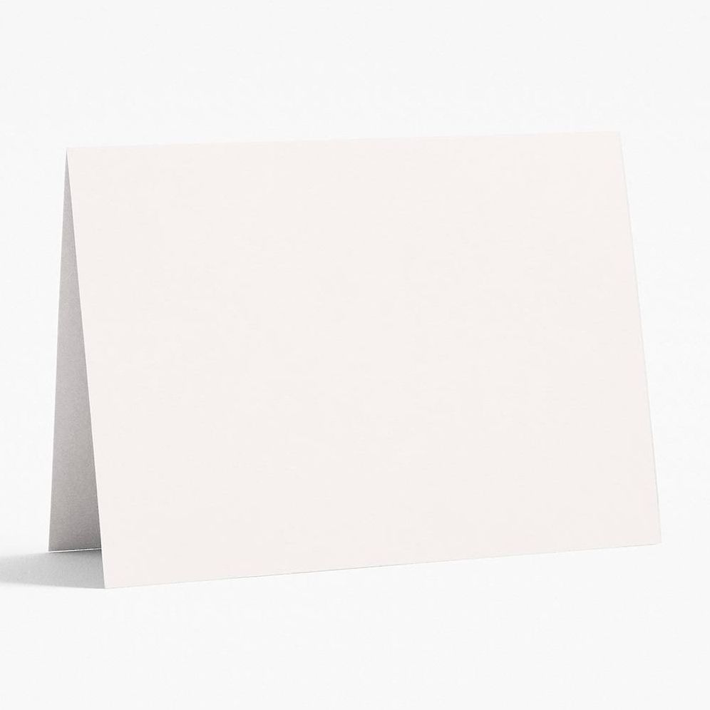 Superfine White A6 Folded Cards