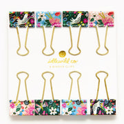Fun Floral Binder Clips