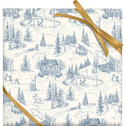Elegant Toile Textured Wrapping Paper