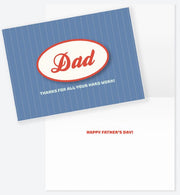 Hard Work Dad Specialty Father's Day Card