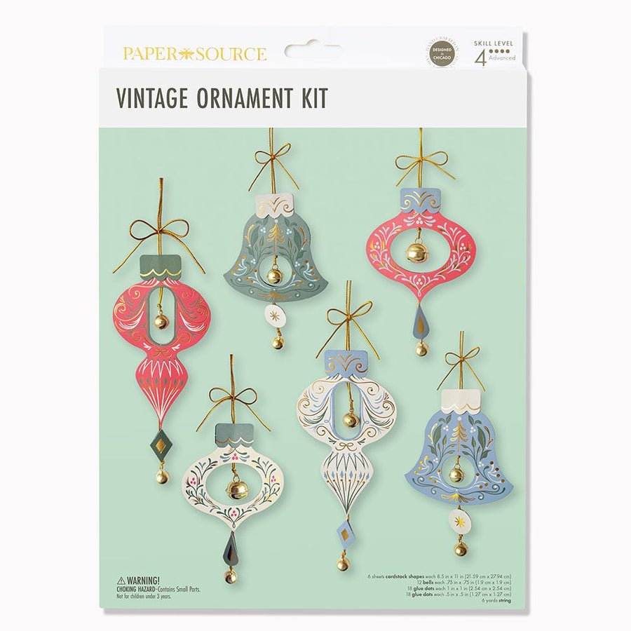 Vintage Ornament Paper Kit