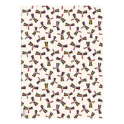 Colorful Abstract Birds Flat Wrap