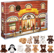 GUND 12 Day Surprise Plush Advent Calendar Holiday Gift for Ages 3 and Up 18