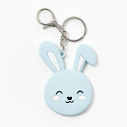 Mirrored Bunny Keychain