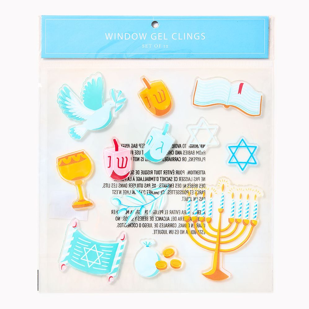 Hanukkah Gel Clings