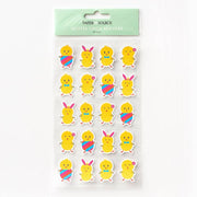 Glitter Chick Stickers